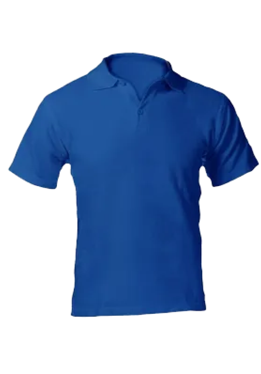 blue t-shirt